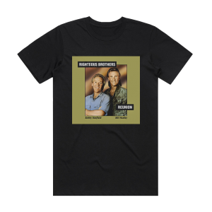 The Righteous Brothers Reunion Album Cover T-Shirt Black
