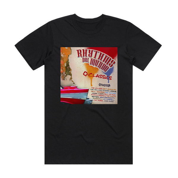 Rhythms del Mundo Rhythms Del Mundo Classics Album Cover T-Shirt Black