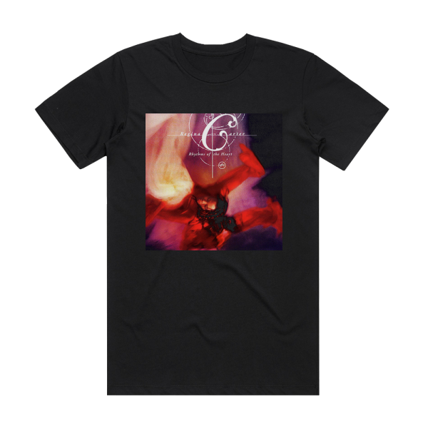 Regina Carter Rhythms Of The Heart Album Cover T-Shirt Black