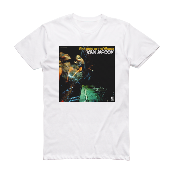 Van McCoy Rhythms Of The World Album Cover T-Shirt White