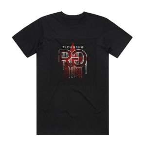 Rich Gang Rich Gang 1 Album Cover T-Shirt Black