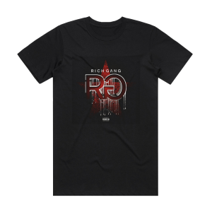 Rich Gang Rich Gang 2 Album Cover T-Shirt Black
