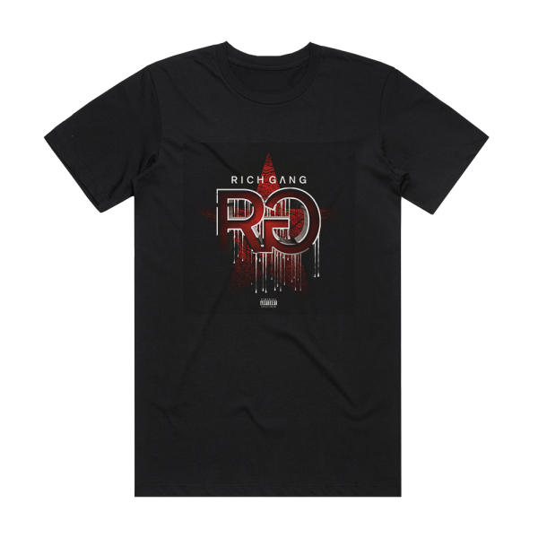 Rich Gang Rich Gang 2 Album Cover T-Shirt Black