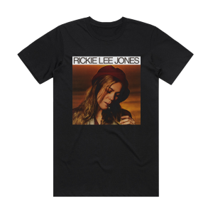 Rickie Lee Jones Rickie Lee Jones Album Cover T-Shirt Black
