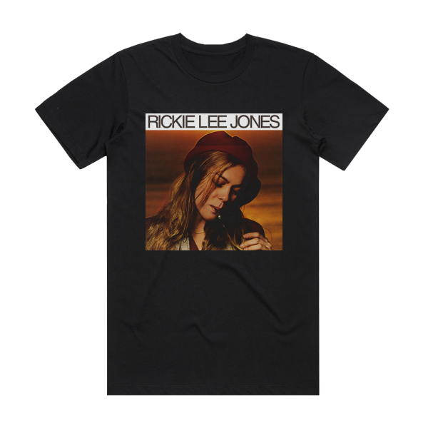 Rickie Lee Jones Rickie Lee Jones Album Cover T-Shirt Black