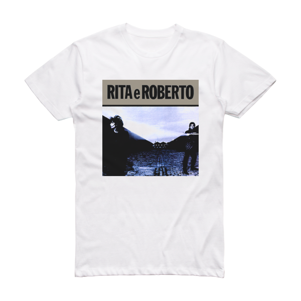 Rita Lee Rita E Roberto Album Cover T-Shirt White