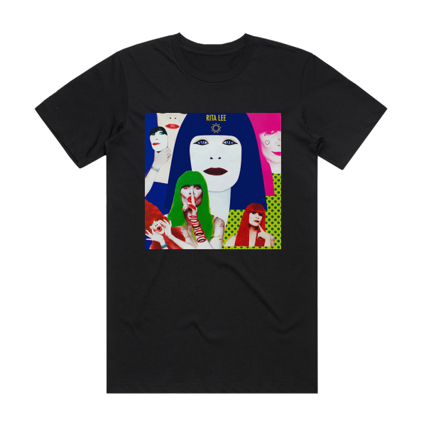 Rita Lee Rita Lee 2 Album Cover T-Shirt Black