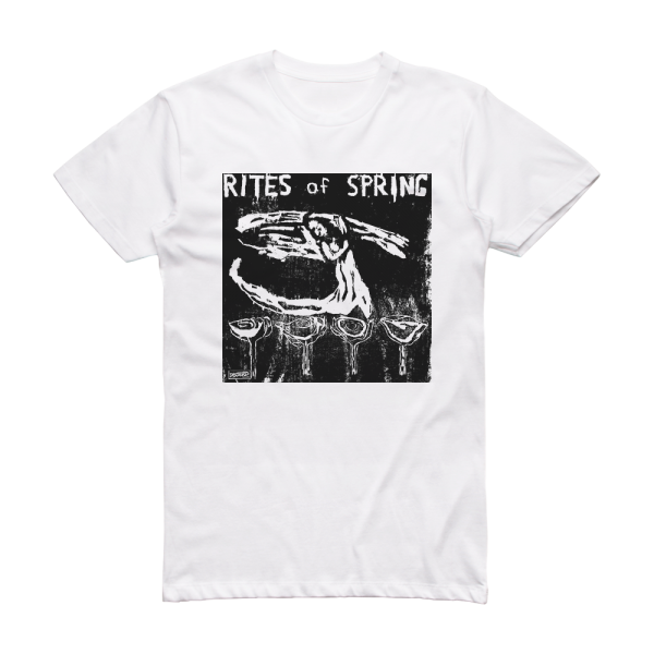 Rites of Spring Rites Of Spring Album Cover T-Shirt White