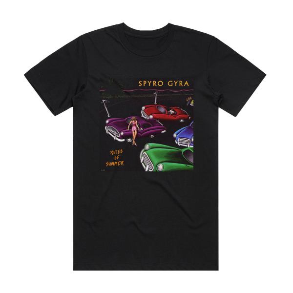 Spyro Gyra Rites Of Summer Album Cover T-Shirt Black