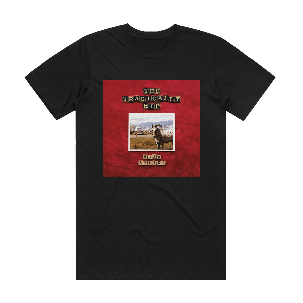 The Tragically Hip Road Apples Album Cover T-Shirt Black – ALBUM COVER ...