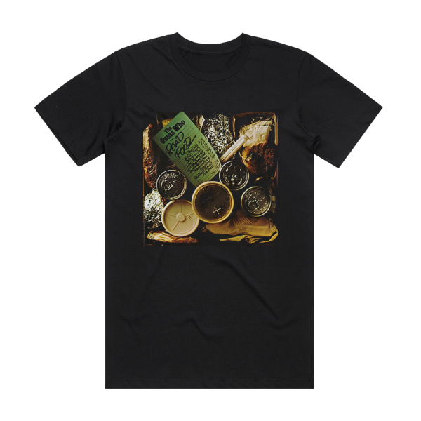 The Guess Who Road Food Album Cover T-Shirt Black