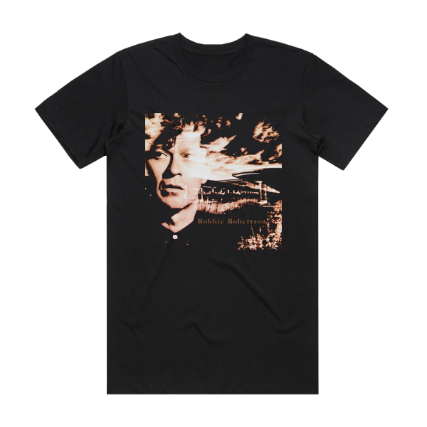 Robbie Robertson Robbie Robertson Album Cover T-Shirt Black