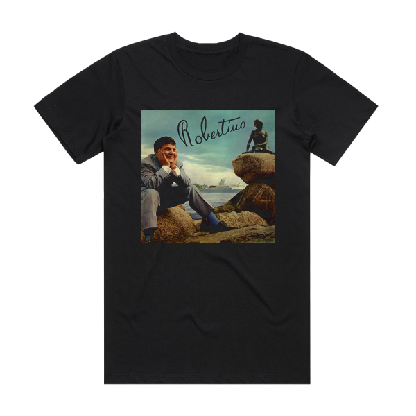 Robertino Loreti Robertino Album Cover T-Shirt Black