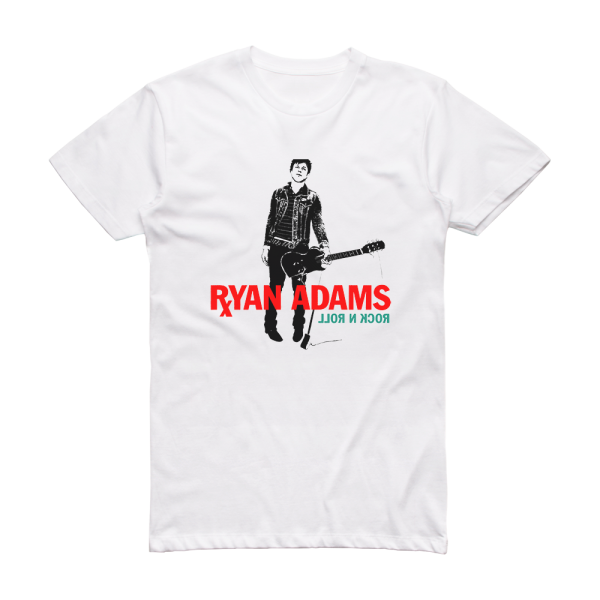 Ryan Adams Rock N Roll 2 Album Cover T-Shirt White