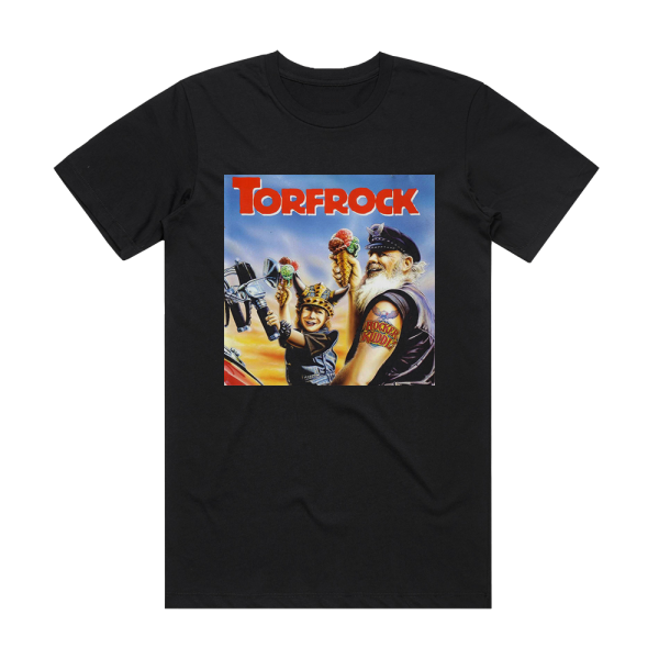 Torfrock Rockerkuddl Album Cover T-Shirt Black