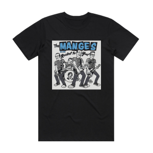 The Manges Rocket To You 93 03 Album Cover T-Shirt Black