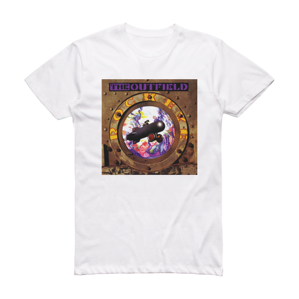 The Outfield Rockeye Album Cover T-Shirt White