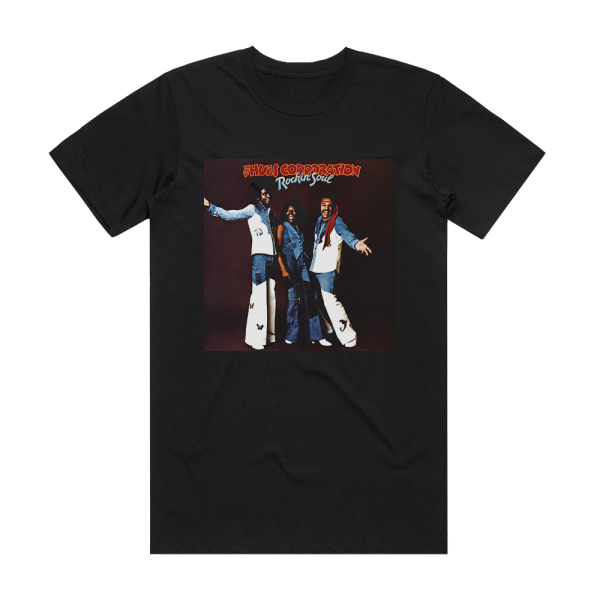 The Hues Corporation Rockin Soul Album Cover T-Shirt Black