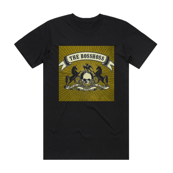 The BossHoss Rodeo Radio Album Cover T-Shirt Black