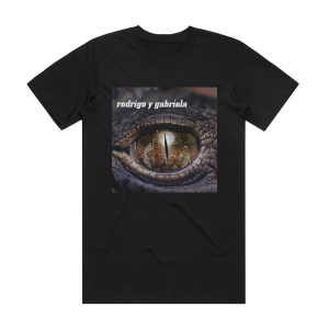 Rodrigo y Gabriela Rodrigo Y Gabriela Album Cover T-Shirt Black