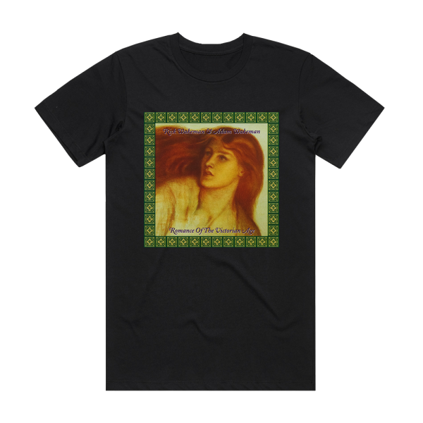 Rick Wakeman Romance Of The Victorian Age Album Cover T-Shirt Black