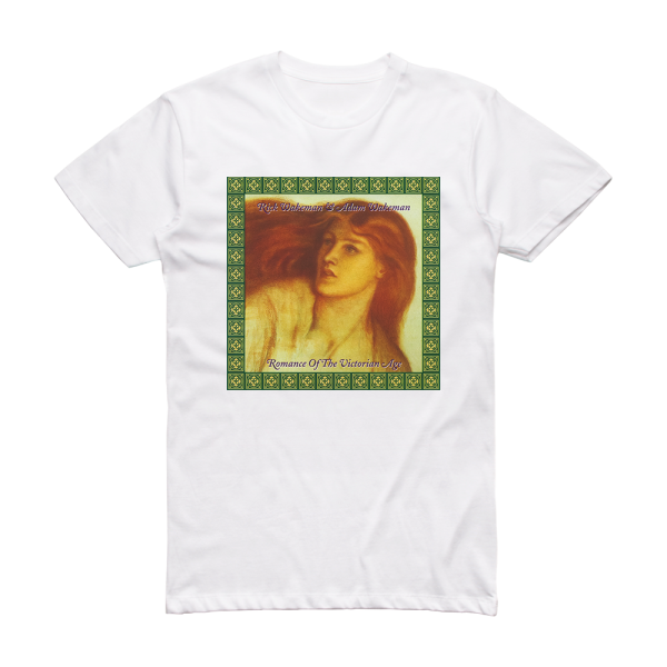 Rick Wakeman Romance Of The Victorian Age Album Cover T-Shirt White