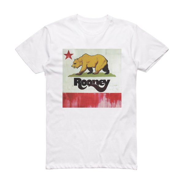 Rooney Rooney Album Cover T-Shirt White