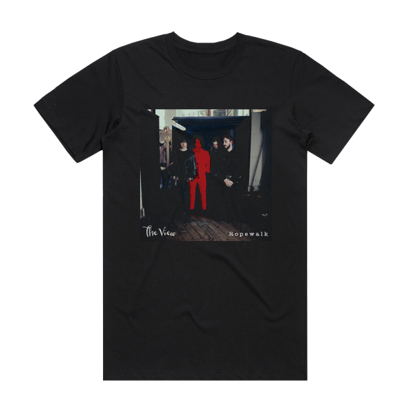 The View Ropewalk Album Cover T-Shirt Black