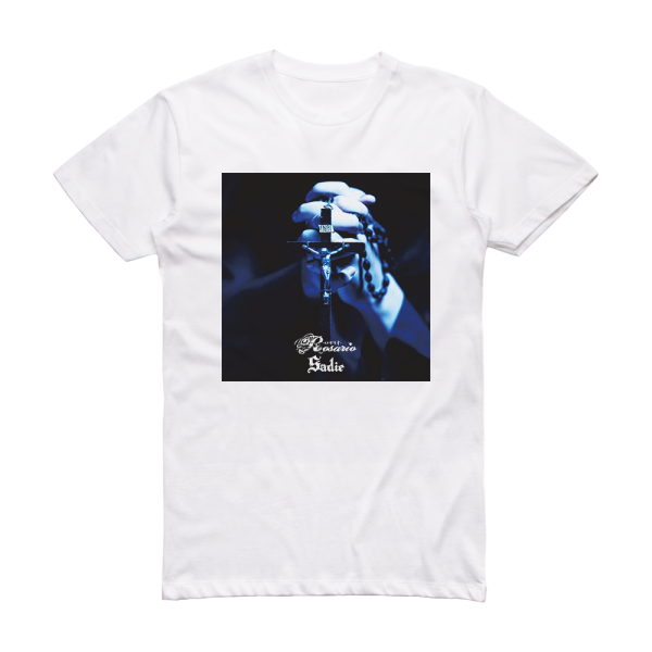 Sadie Rosario  Album Cover T-Shirt White