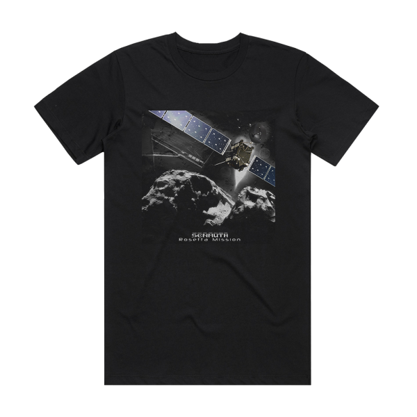 Senmuth Rosetta Mission Album Cover T-Shirt Black