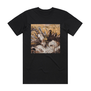 U S Christmas Run Thick In The Night Album Cover T-Shirt Black