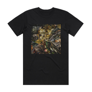 Phil Selway Running Blind Album Cover T-Shirt Black