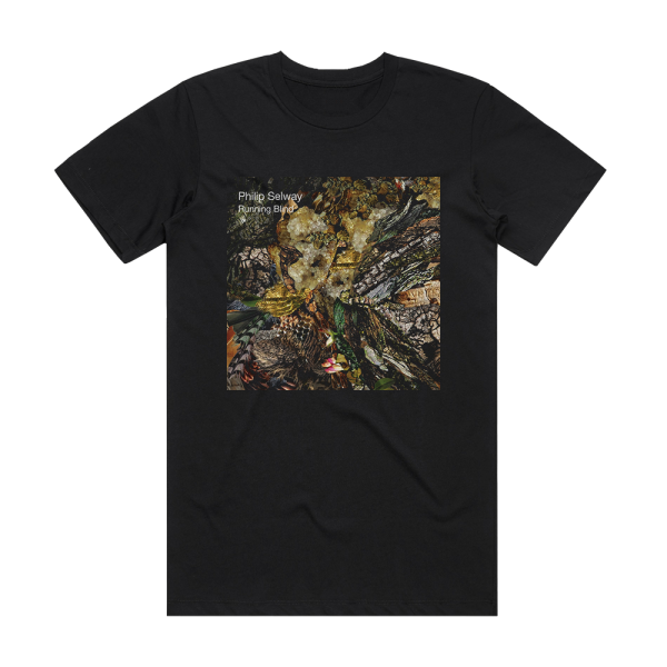 Phil Selway Running Blind Album Cover T-Shirt Black