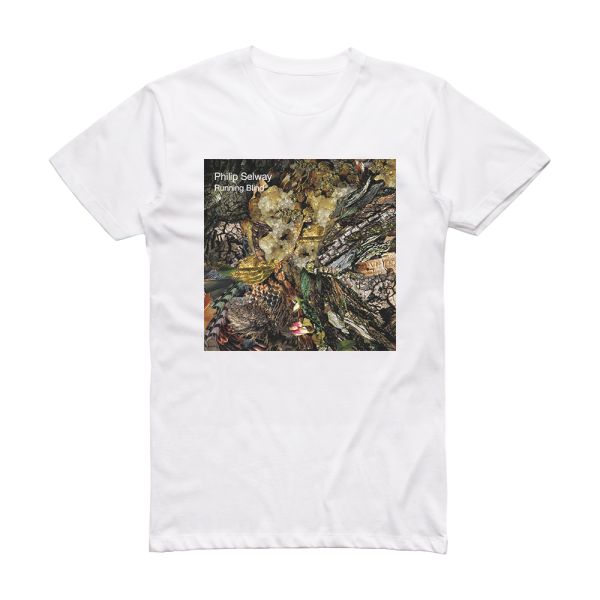 Phil Selway Running Blind Album Cover T-Shirt White