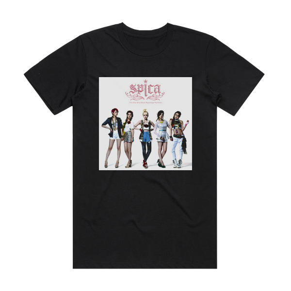 SPICA Russian Roulette 2 Album Cover T-Shirt Black