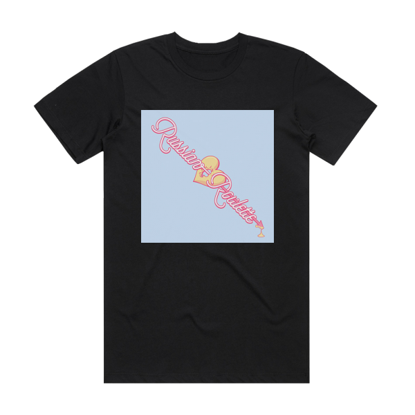 Red Velvet Russian Roulette Album Cover T-Shirt Black