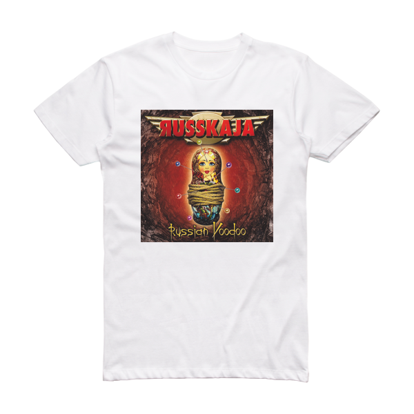 Russkaja Russian Voodoo Album Cover T-Shirt White