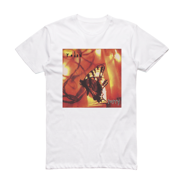 Rodan Rusty Album Cover T-Shirt White