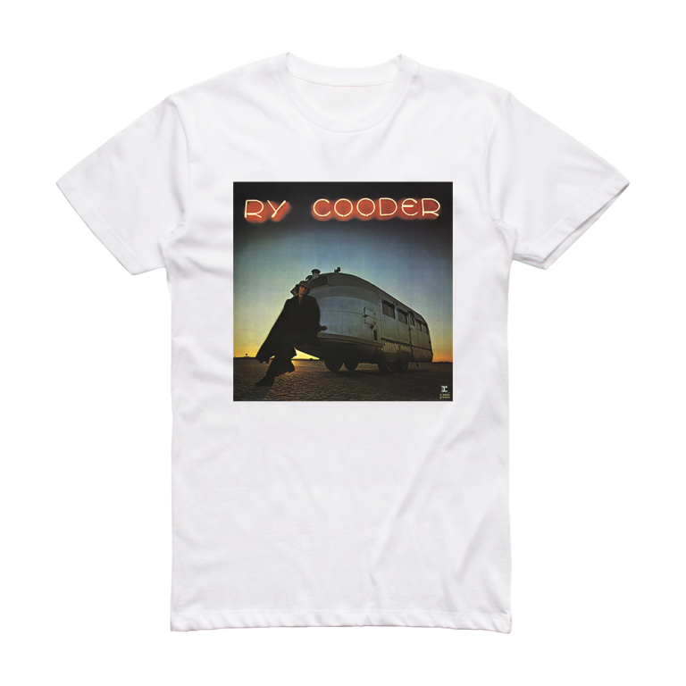 Ry Cooder Ry Cooder Album Cover T-Shirt White – ALBUM COVER T-SHIRTS