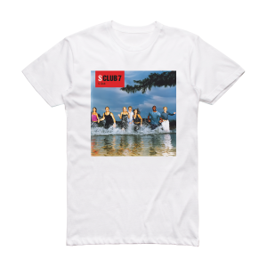 S Club 7 S Club Album Cover T-Shirt White