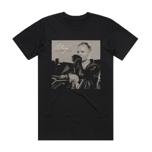 Sting Sacred Love 2 Album Cover T-Shirt Black