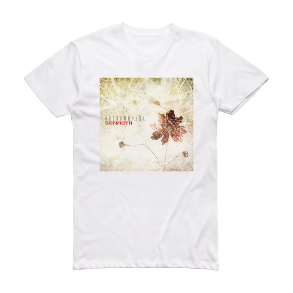 Senmuth Sacrumental Album Cover T-Shirt White