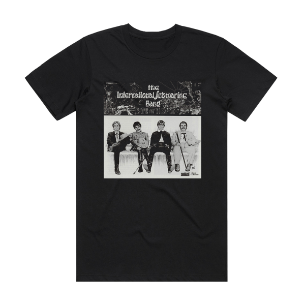 The International Submarine Band Safe At Home Album Cover T-Shirt Black