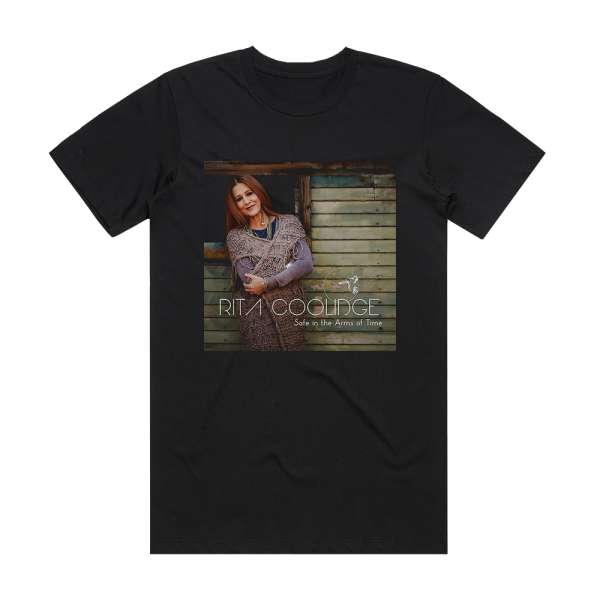 Rita Coolidge Safe In The Arms Of Time Album Cover T-Shirt Black