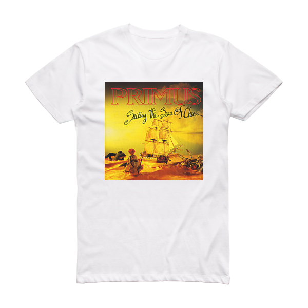 Primus Sailing The Seas Of Cheese Album Cover T-Shirt White