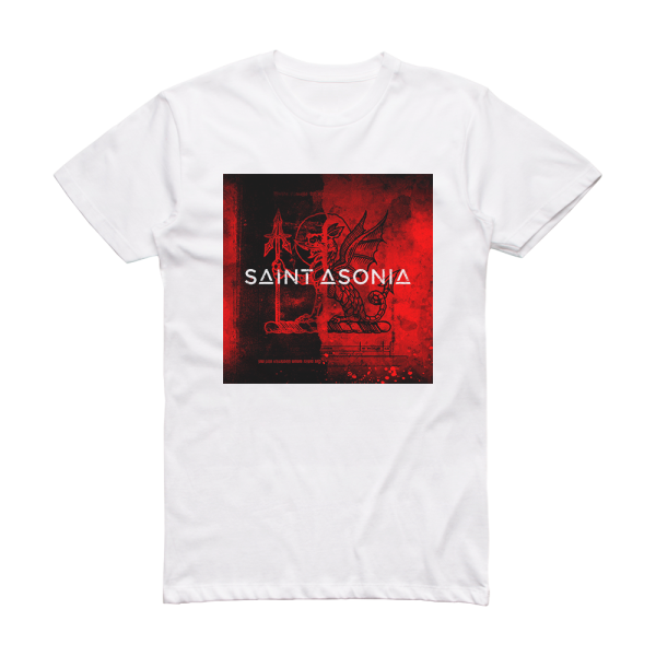 Saint Asonia Saint Asonia Album Cover T-Shirt White
