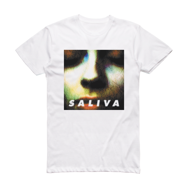 Saliva Saliva Album Cover T-Shirt White