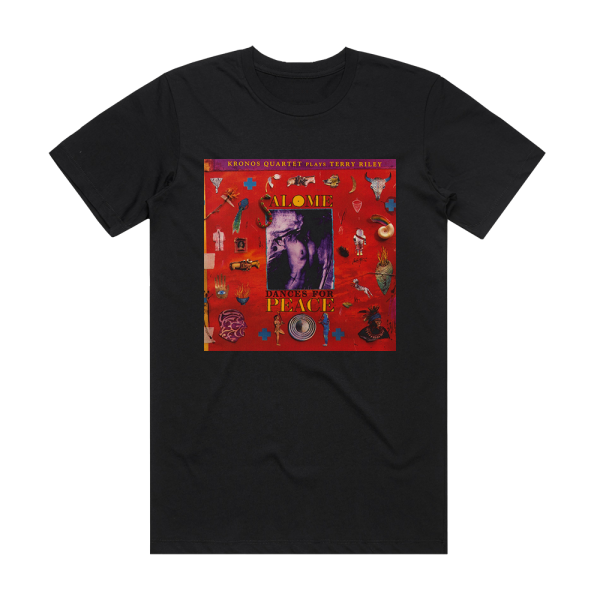 Terry Riley Salome Dances For Peace Album Cover T-Shirt Black