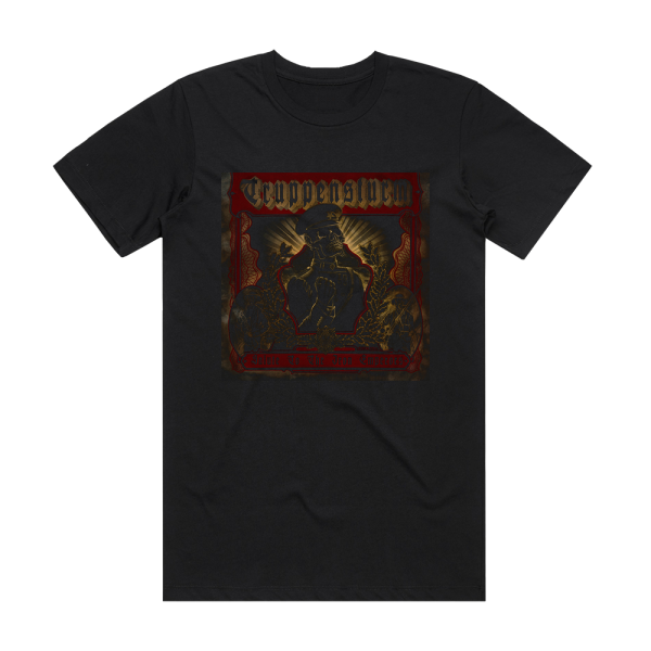 Truppensturm Salute To The Iron Emperors Album Cover T-Shirt Black