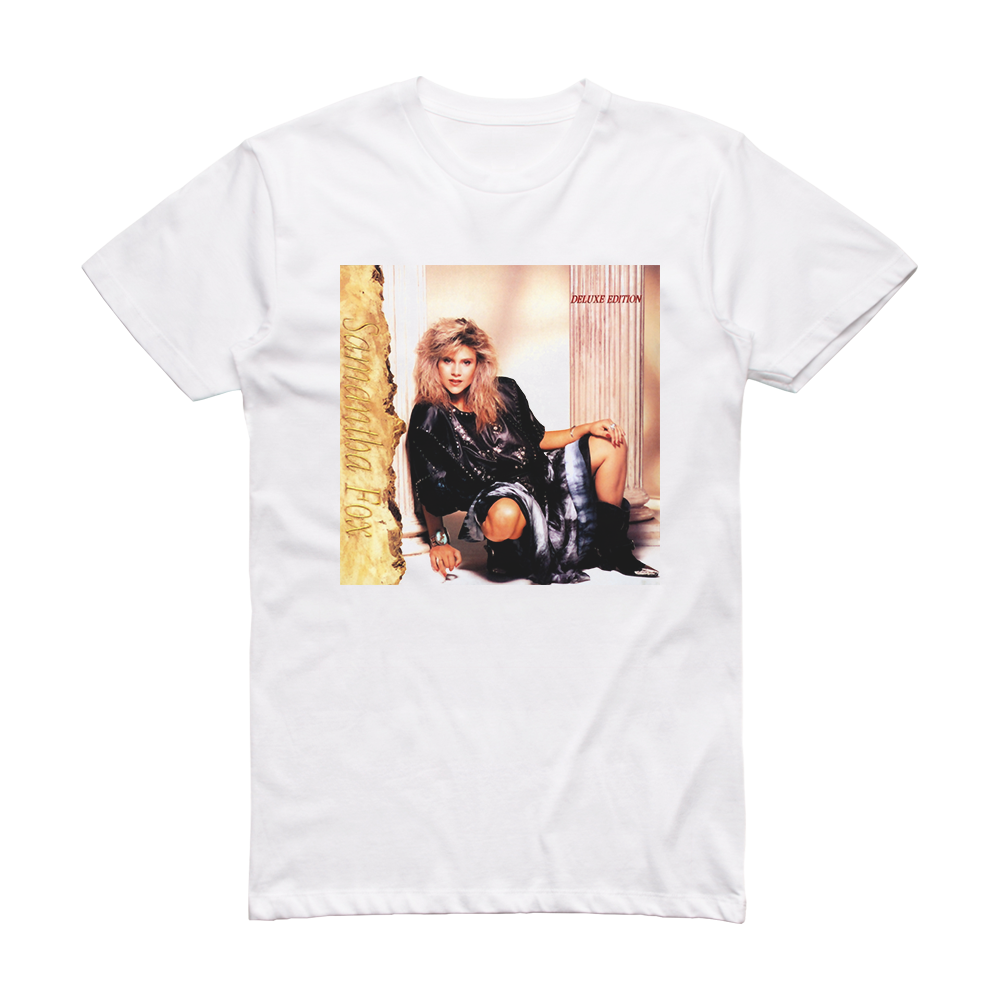 Samantha Fox Samantha Fox 2 Album Cover T-Shirt White – ALBUM COVER T ...